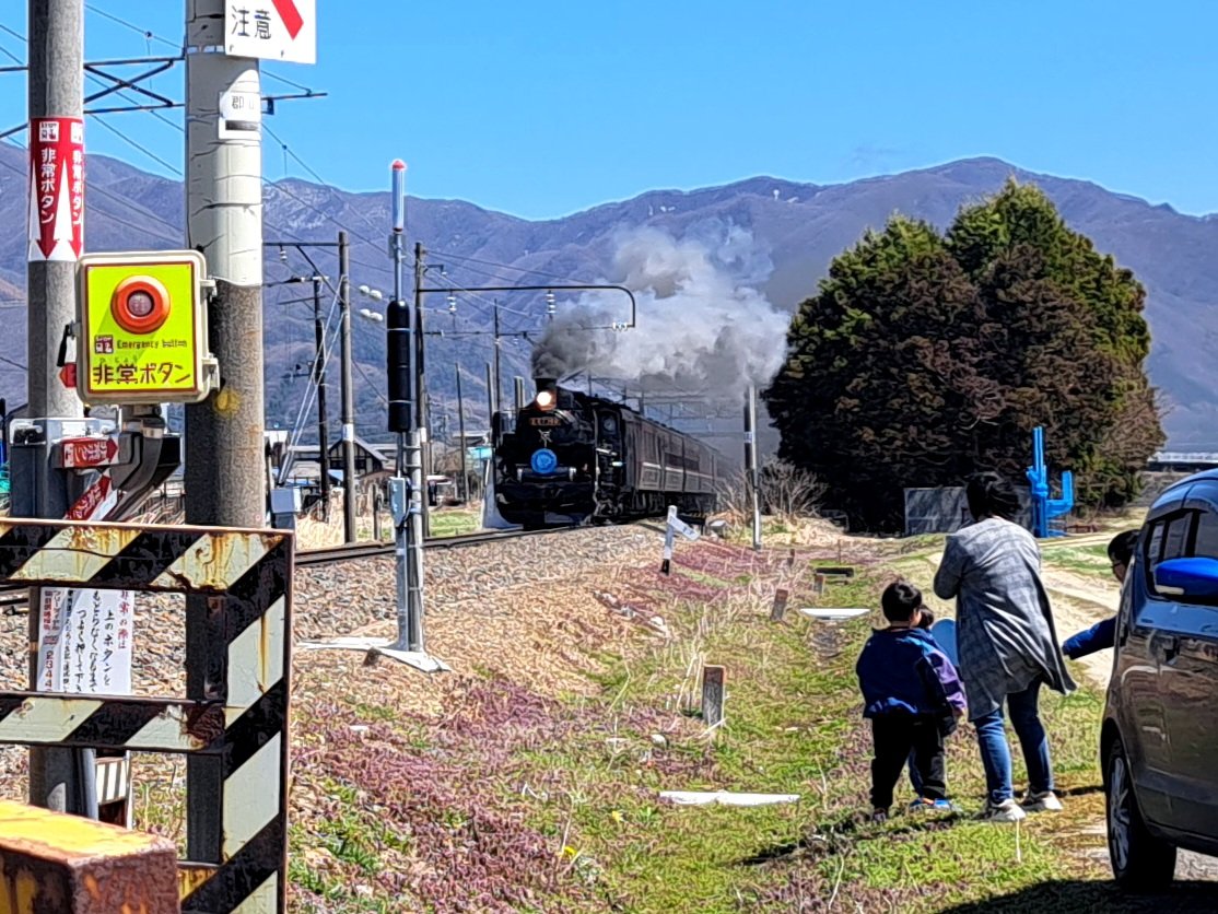 VTEC33272478's tweet photo. 鶴ヶ城の桜綺麗だった
11日の桜状況
11日は会津若松駅でSLばんえつ物語もみたし12日は猪苗代通過のばんえつ物語みれた。磐梯山も綺麗だった https://t.co/wz5PFb29F2
