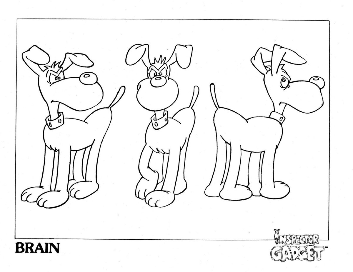 CDReferences's tweet image. Art of Inspector Gadget →  buff.ly/6CtWXCl

#animation #conceptart #modelsheet #characterdesign #visdev