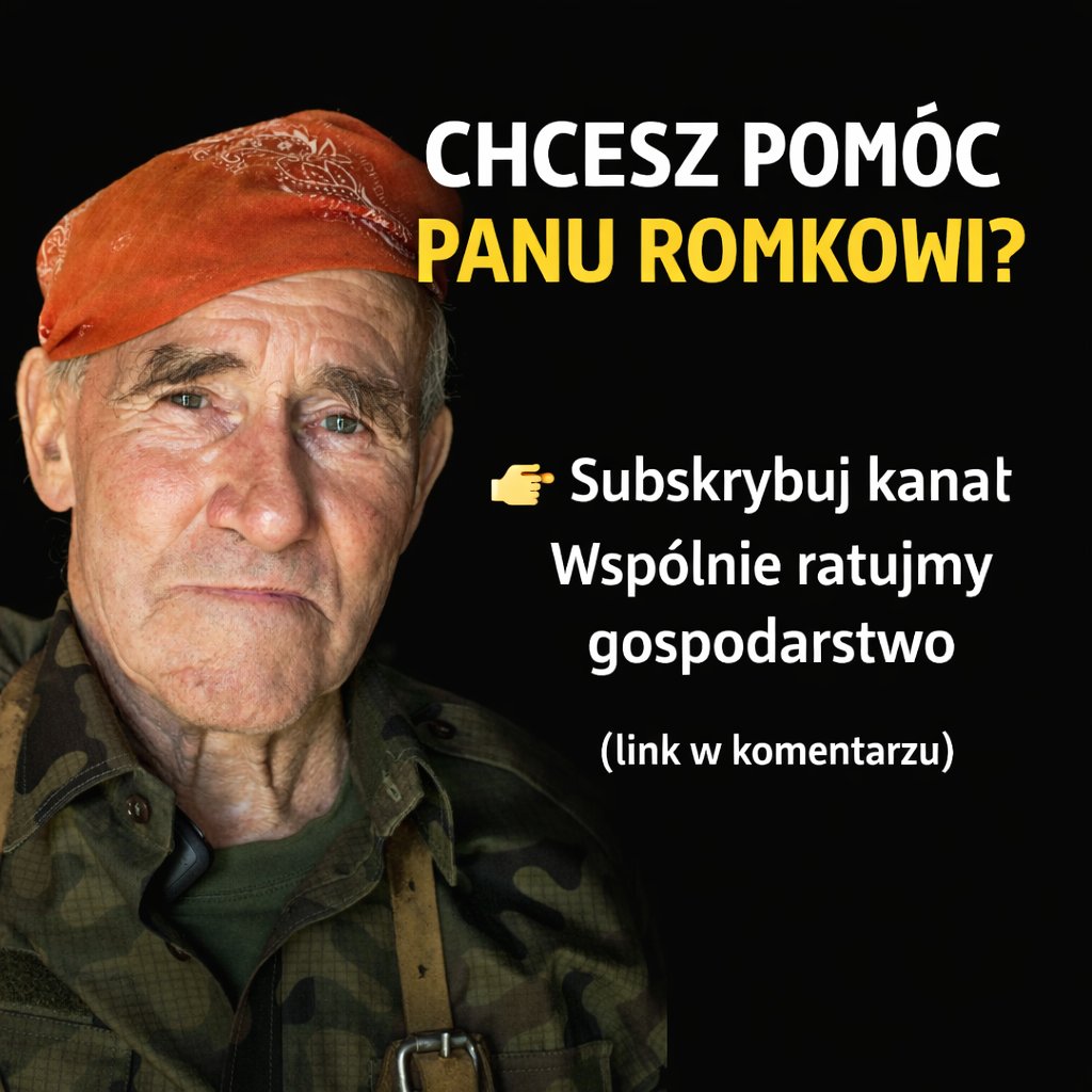 Pan Romek może stracić gospodarstwo 😢 Każda subskrypcja to realne wsparcie dla kanału.