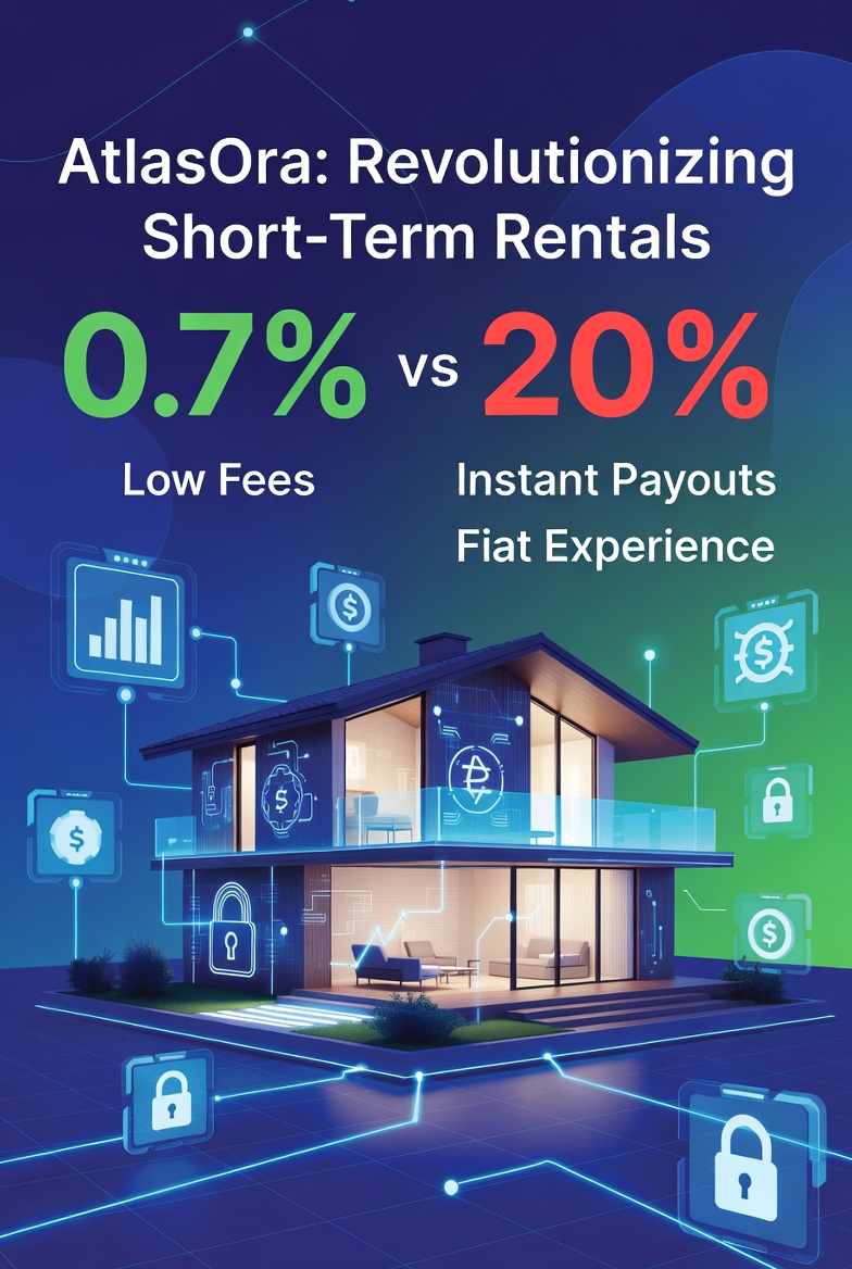 shadydogg's tweet photo. Revolutionizing vacation rentals with DeFi! Hosts pay just 0.7% , instant payouts, pure fiat experience. No crypto hassle needed. Join the future of TravelFi!@AtlasOraRentals #AtlasOrahttps://atlasora.foundation https://t.co/QDgh15ux7l