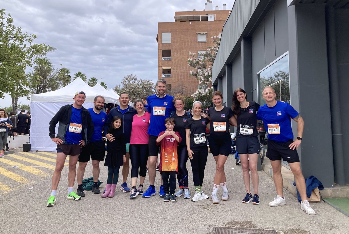 BritishValencia's tweet photo. Proud to see our staff representing the #BSV community at the #ValenciaBusinessRun🏃‍♂️ 

#BSVCommunity #TeamBSV #CognitaWay #CarreraDeLasEmpresas https://t.co/6xtsPcjOBD