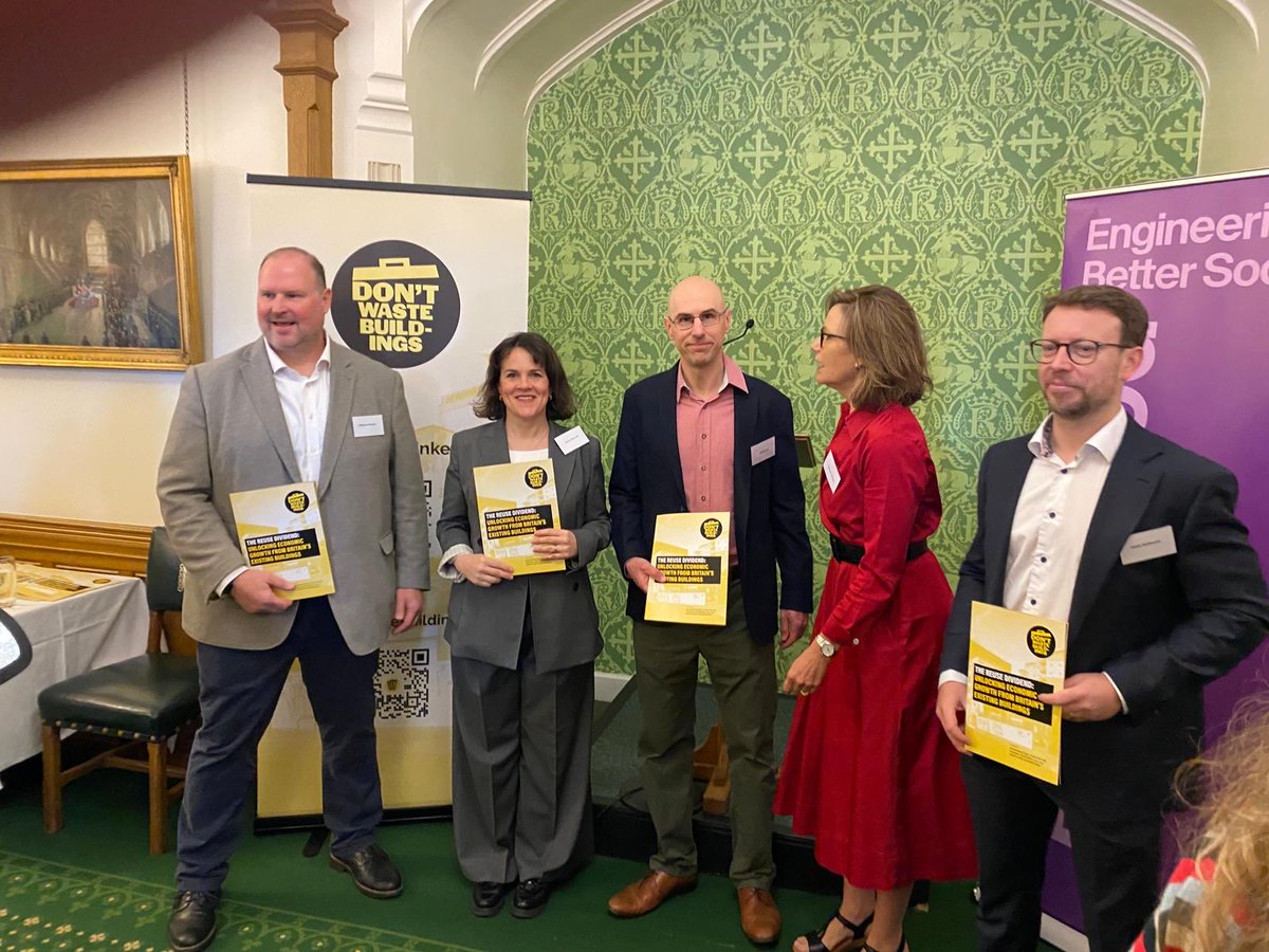 BelsizeArch's tweet photo. Great to see ‘Don’t Waste Buildings’ action plan launched in the House of Commons this morning https://t.co/OCOFQUEuMj