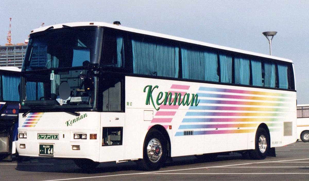 岡山県南バス　岡山200か･164  P-LV719R（88年式）