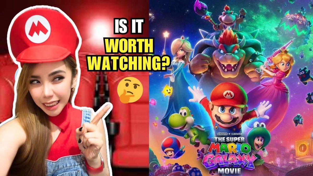 📢 𝐓𝐇𝐄 𝐒𝐔𝐏𝐄𝐑 𝐌𝐀𝐑𝐈𝐎 𝐆𝐀𝐋𝐀𝐗𝐘 𝐌𝐎𝐕𝐈𝐄 𝐑𝐄𝐕𝐈𝐄𝐖 on my YT!😘
youtu.be/gSk63JHtrLQ
youtu.be/gSk63JHtrLQ
youtu.be/gSk63JHtrLQ
▶️Samantha DC

#TheSuperMarioGalaxyMovie #supermario #moviereview