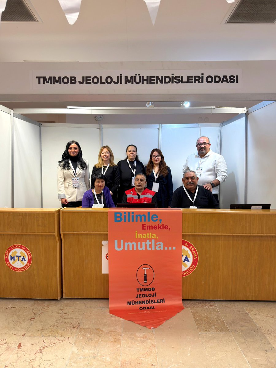 TMMOB JEOLOJİ MÜHENDİSLERİ ODASI tweet media
