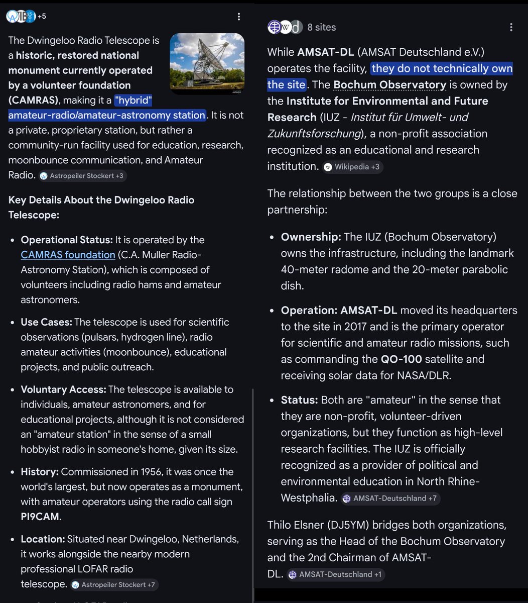 ImNux's tweet image. See Amsat-DL bochum and the dwingeloo station are amateur community darlings. As they have professional gear. Where a lot of amateur stations only pick up deep space transmissions they can demodulate/decode signals. Bochum always is pulling live imgs directly off EPIC ~1m mi away