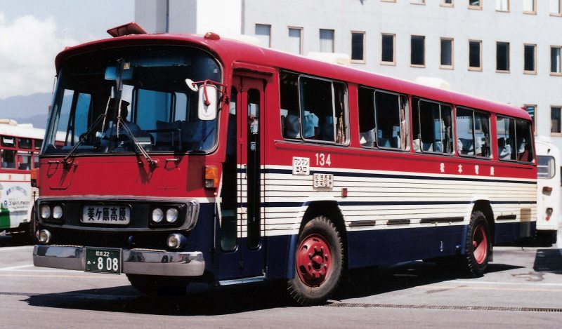 松本電鉄　松本22あ･808 K-CPM500（81年式）コード№134 富士ボディ