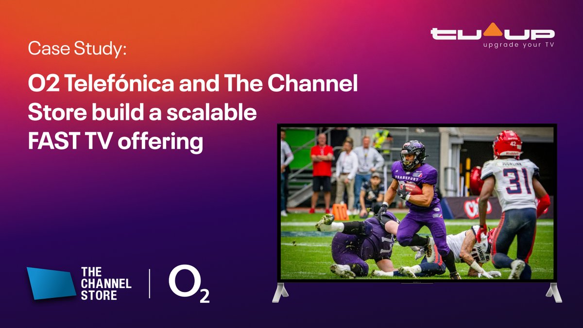 TVUpMedia's tweet photo. Scaling TV isn’t about more content📺

It’s about efficiency + monetization💡

O2 Telefónica proves it: more content, stronger value, new revenues 💰

👉 Case study https://t.co/dI2GBmlzv8 https://t.co/mi4qsRMVVU