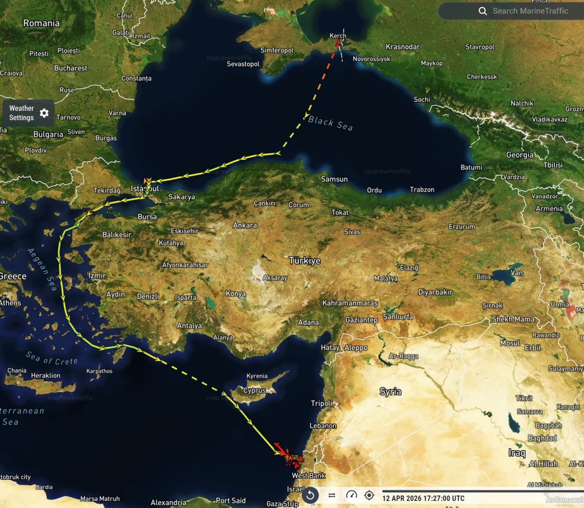 WarTranslated tweet media