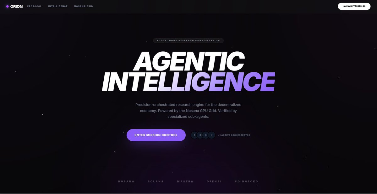 Sidd4110's tweet photo. 🚀 Just submitted my project for the Nosana × ElizaOS Builders Challenge!
Built a multi-agent AI system that:
🤖 Orchestrates specialized agents
⚡ Runs on decentralized compute (Nosana)
🧠 Automates complex workflows end-to-end
https://t.co/Wlm5wj5fOr
https://t.co/Xf8CYW81sK https://t.co/PpNUVhNxOy
