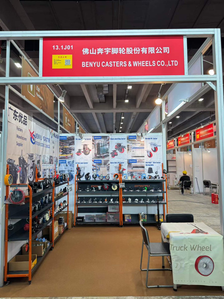 Benyucaster's tweet photo. Sincerely invite you to attend 139th Canton Fair~
✔Booth No: 13.1J01
✔Add : Pazhou B area
✔Date: April 15-19th, 2026
BENYU CASTERS &amp; WHEELS CO.,LTD
#Cantonfair
#Guangzhou https://t.co/St4dIl7bb4