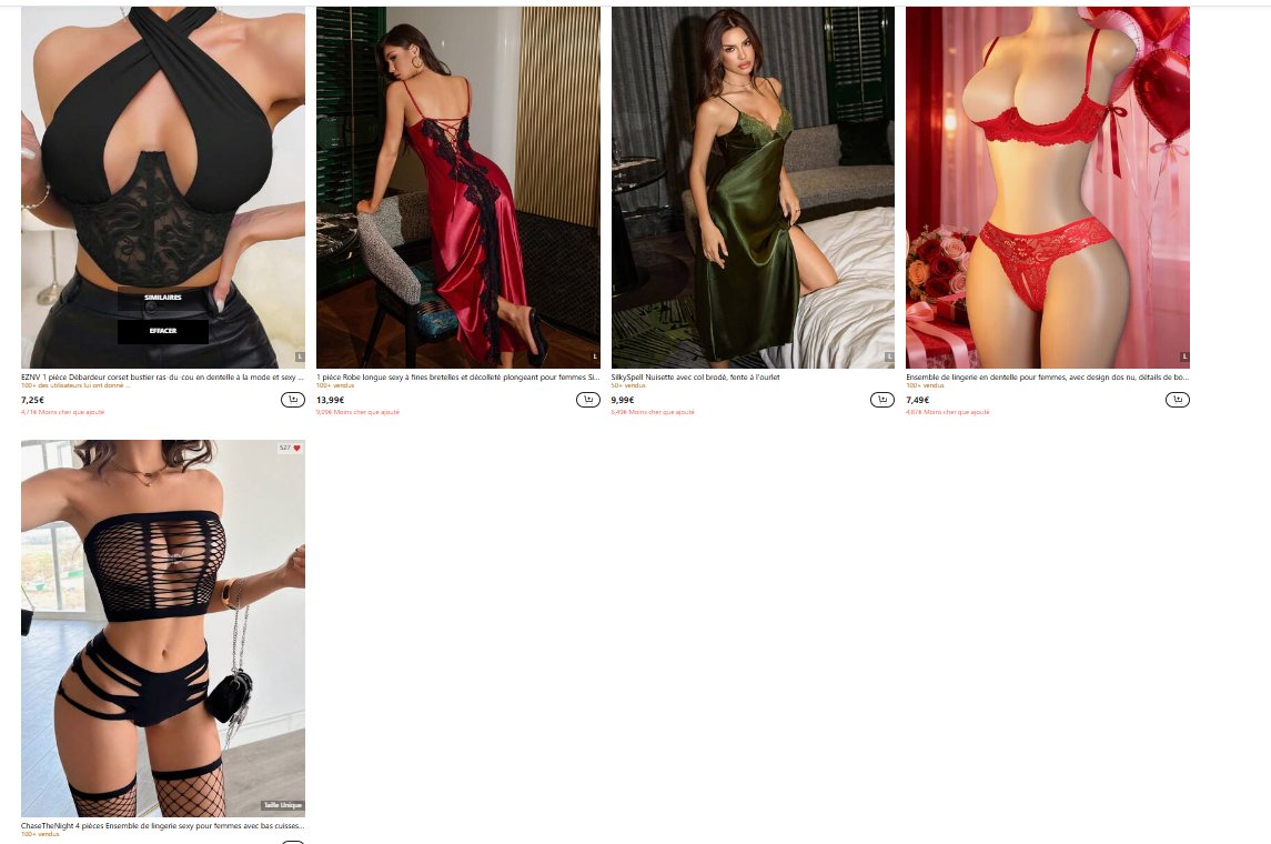 Ma petite whislist si jamais des personnes souhaites m'offrir de beaux ensembles.

Je peux aussi ajouter un ensemble de votre envie si vous voulez me voir le porter (Média exclusif pour tout dons)

api-shein.shein.com/h5/sharejump/w…