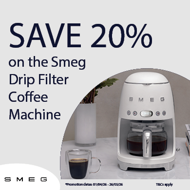 Gillmansuk's tweet photo. Save 20% on the Smeg DCF02 drip filter coffee machines- https://t.co/fLRWktiWMX

Offer ends 26th May 2026 https://t.co/gtBj3JRBTX