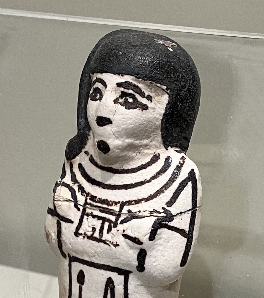 projecteuemot's tweet photo. Uixebti del príncep Setne Khaemwaset
Fou el quart fill de Ramsès II i el segon de la reina Isetnofret.
Faiança vidriada policromada, circa 1281-1225 aC.
160 x 45 x 45 mm
Col·lecció Gimferrer ref. 79. Centre d'Art de Banyoles https://t.co/gbvDdVq7Kv
