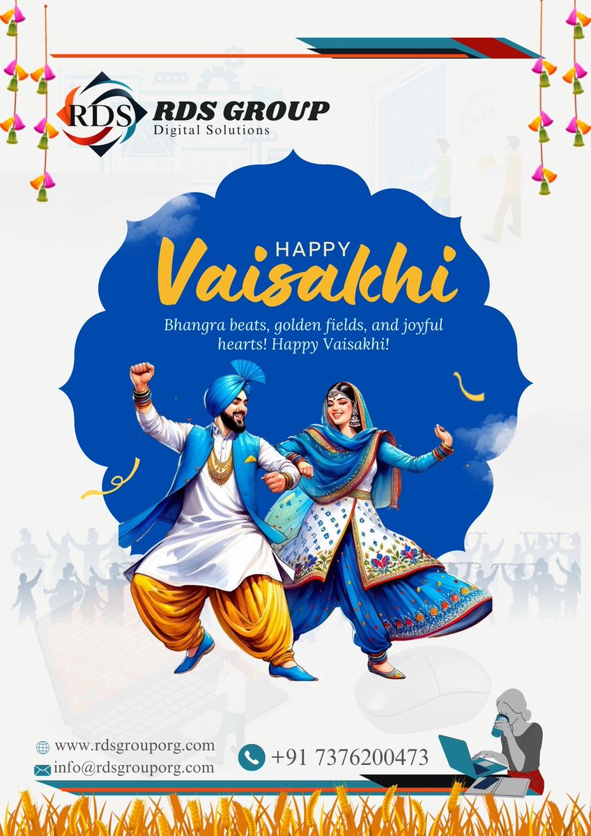 rdsgrouporg's tweet image. Sow ideas. Grow digitally. 🌾💻Happy Vaisakhi!

#rdsgroup
#HappyVaisakhi
#TechCompany
#DigitalSolutions
#WebDevelopers
#AppDevelopers
#SoftwareSolutions