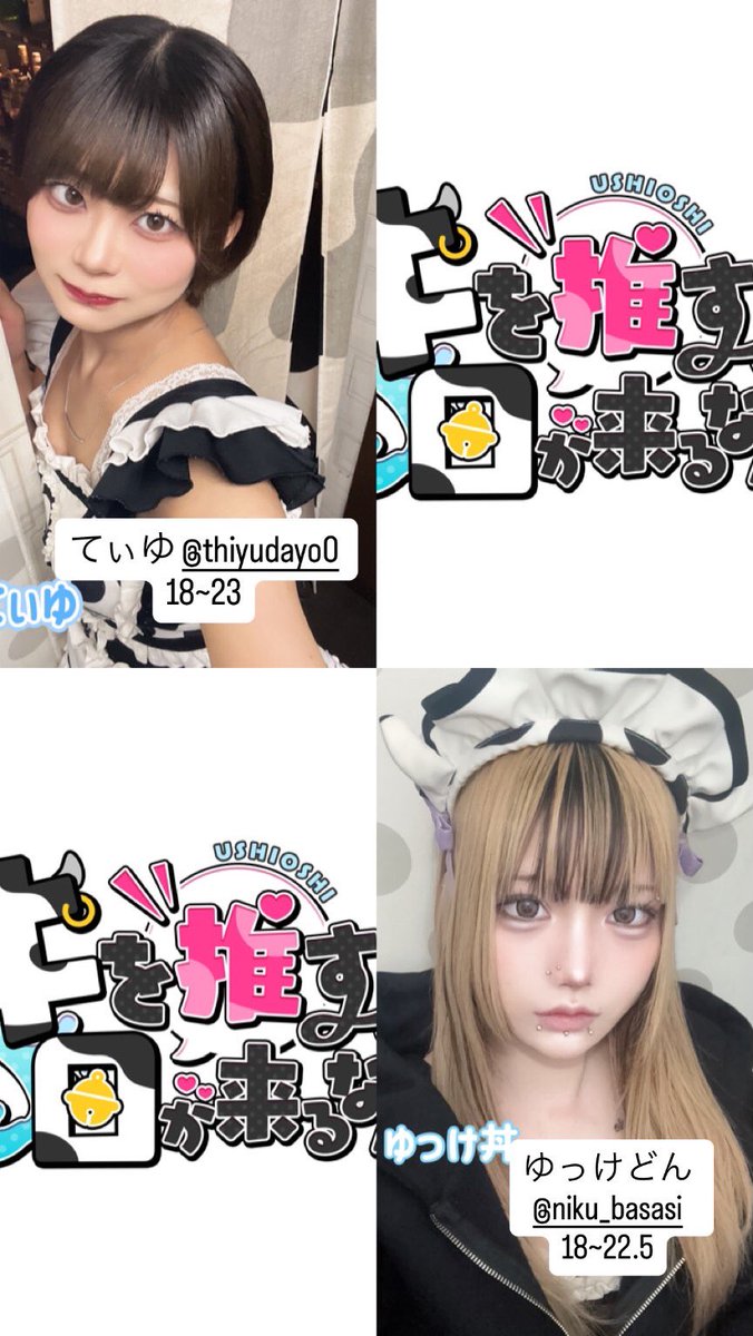 牛を推す日が来るなんて。【ミナミのコンカフェ】 tweet media