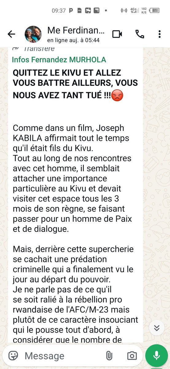 Ferdinand KAMBERE tweet media