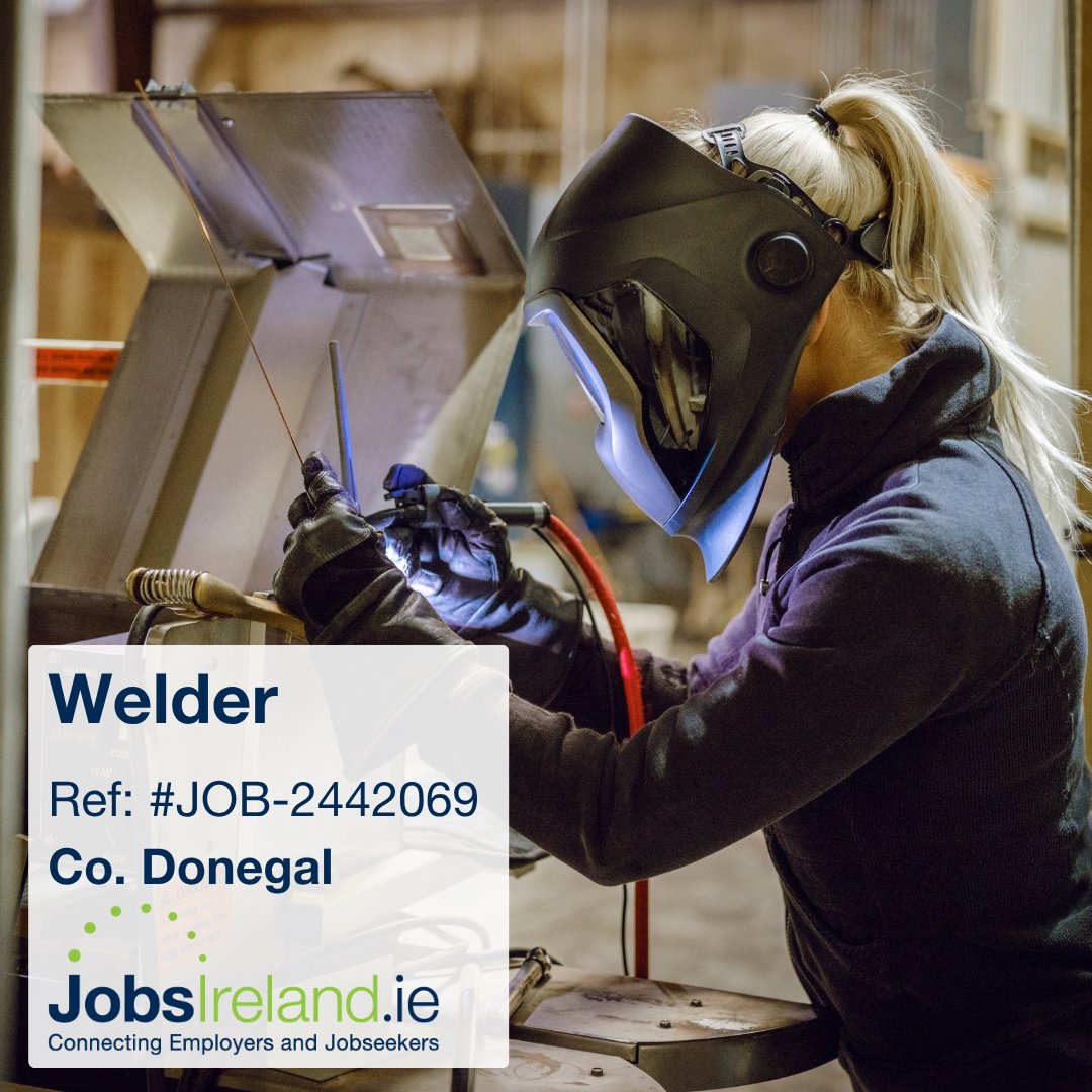 jobsireland's tweet image. ✍ Letterkenny Auto Salvage Limited are currently recruiting for Welders in #Donegal

🔎 Applicants must have a minimum level 5 qualification

📢 Apply jobsireland.ie/en-US/job-Deta…

#WorkWithIntreo #JobFairy #Jobseekers #DonegalJobs