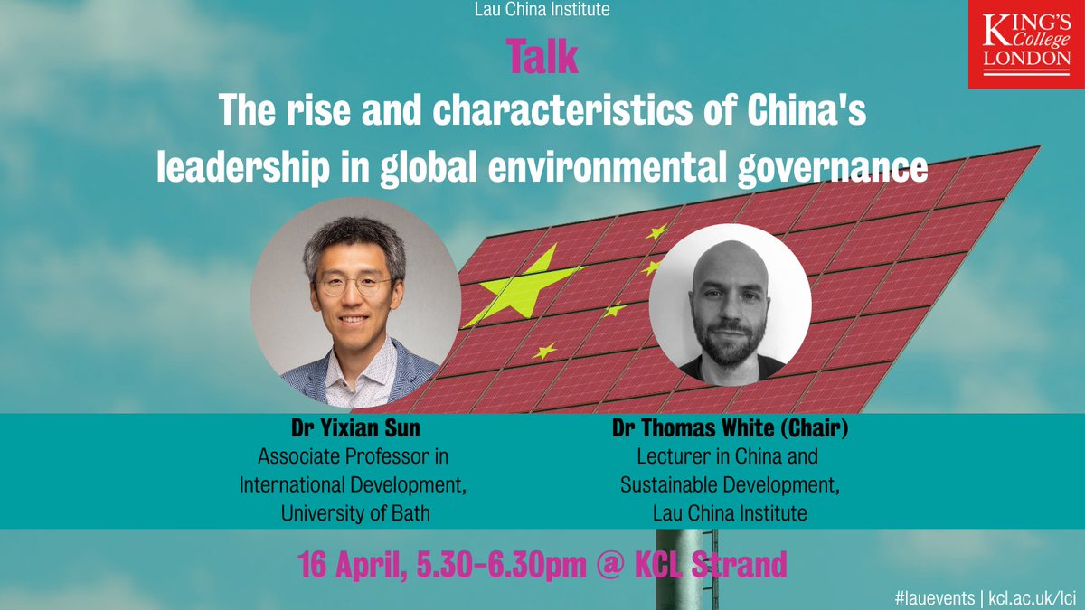 Lau China Institute, King's College London tweet media