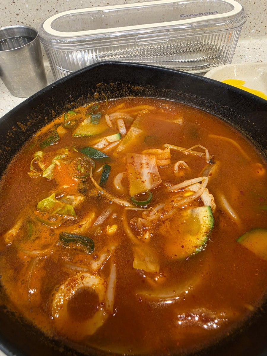 항상 먹는 짬뽕우동