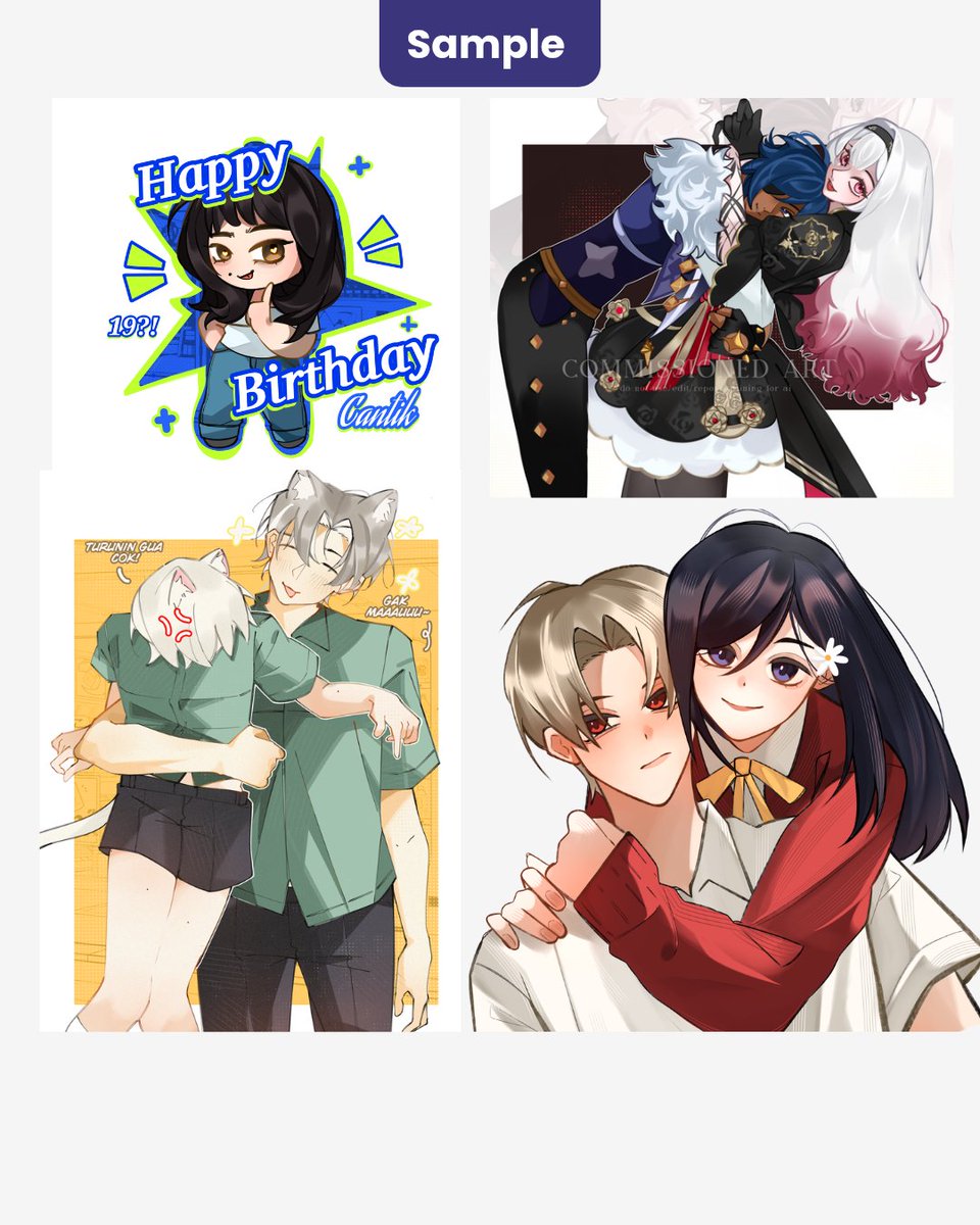 ──★ ˙ ̟lily | open commission 🥐🍎! tweet media