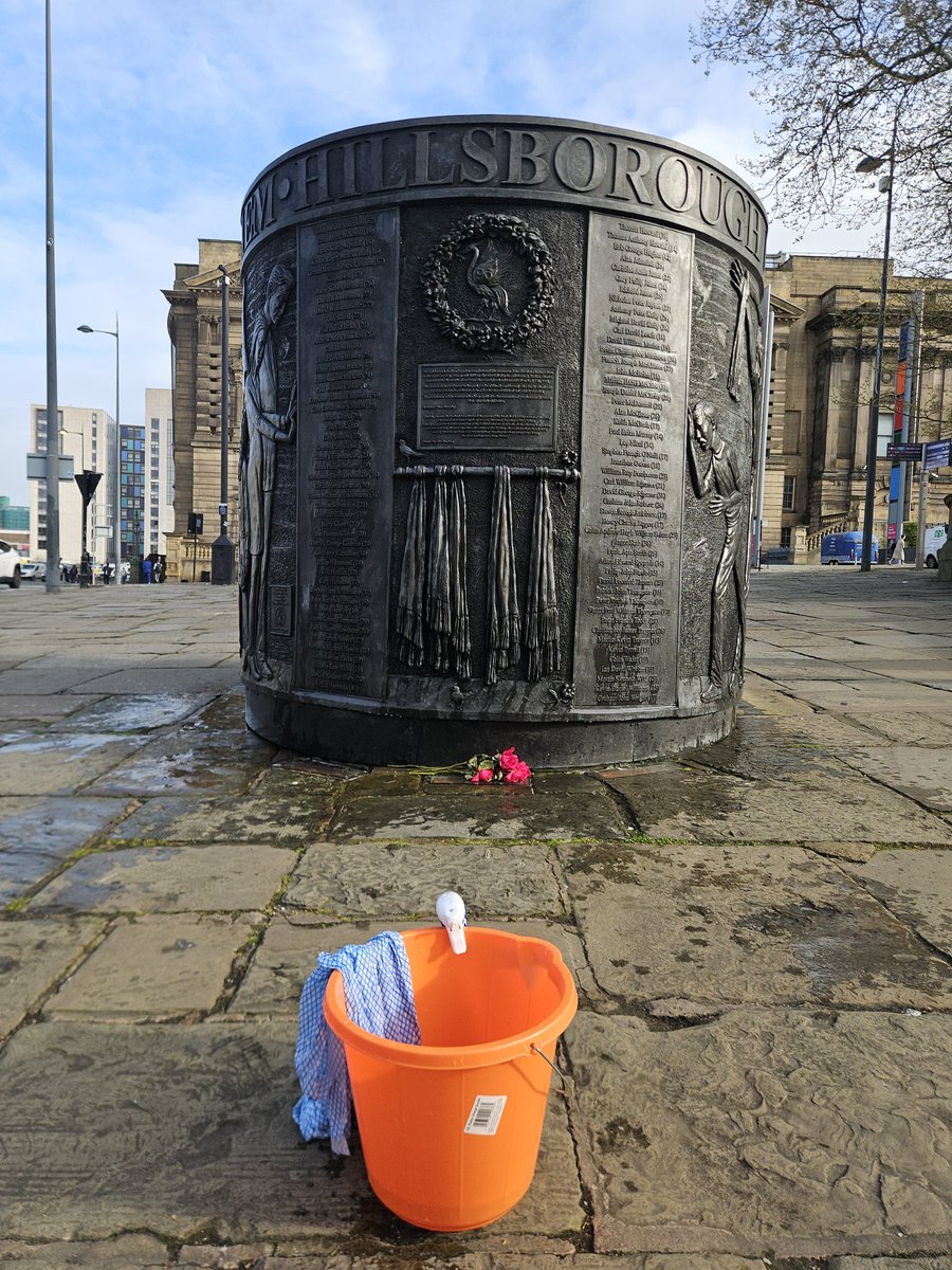 It's not a tradition i look forward to, but all clean for the Hillsborough anniversary tomorrow