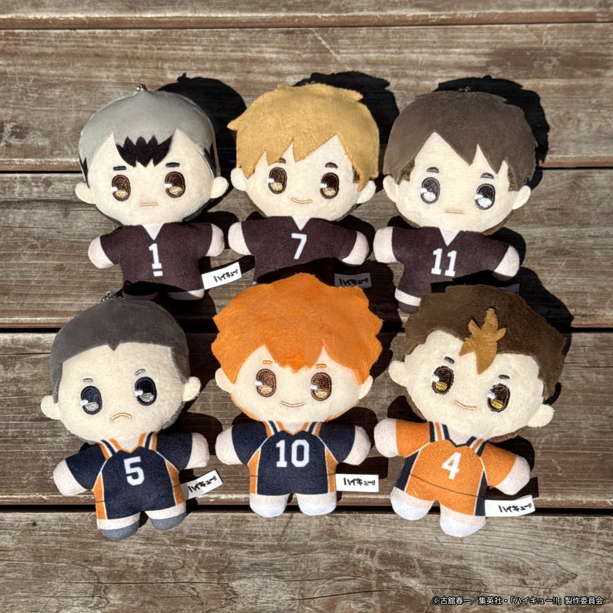 ／
Friend Charactersから「#ハイキュー!!」のグッズが登場！！
＼

アニメ「ハイキュー!!」の #ぬいぐるみ が
全国の100円ショップにて4月末より順次販売！

↓↓↓ 詳細は下に続けて投稿します ↓↓↓ (1/2)

#日向翔陽 #西谷夕 #田中龍之介 #宮侑 #宮治 #北信介 #haikyu #hq_anime #100均
