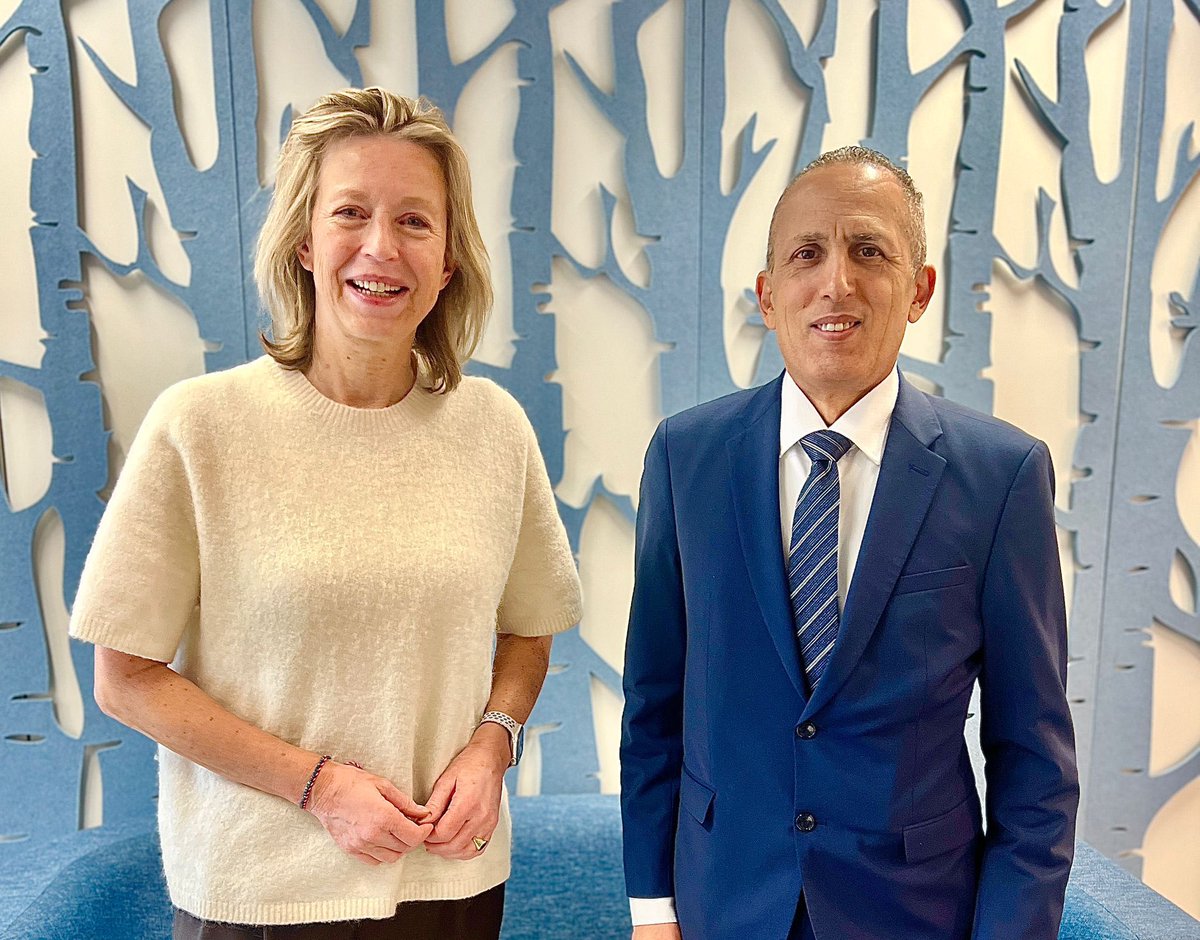 Yesterday, met with @sahbikhal, Tunisian Ambassador in Brussels 🇹🇳 We discussed the EU-Tunisia partnership from a human rights perspective, and agreed to keep in touch after this first meeting.