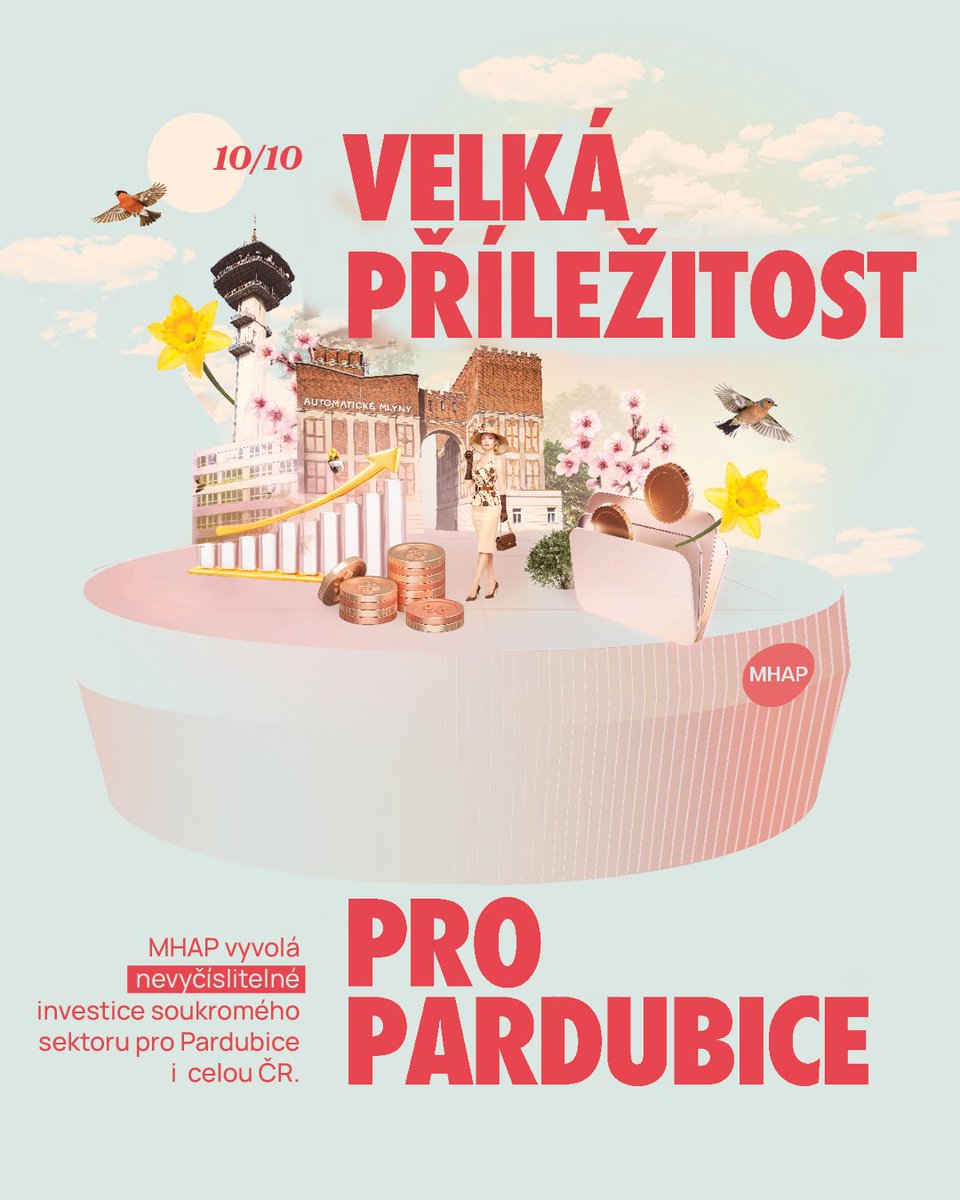 mhapce's tweet photo. ✅ 10/10 přínosů MHAP pro Pardubice a ČR.

Jedna velká příležitost pro Pardubice! 🏇🏼 MHAP vyvolá nevyčíslitelné investice soukromého sektoru jak pro Pardubice, tak pro celou ČR. 🌍 https://t.co/67TSf2UXBy