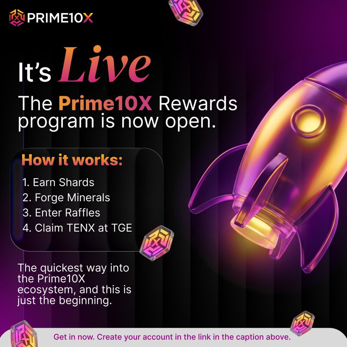 PRIME10X tweet media