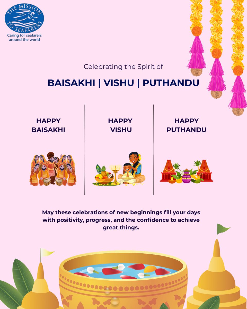 MTSinIndia's tweet photo. Wishing everyone a joyful and prosperous Baisakhi, Vishu, and Puthandu.

May this season of new beginnings bring renewed energy, growth, and success to all. https://t.co/04iC8W0u97