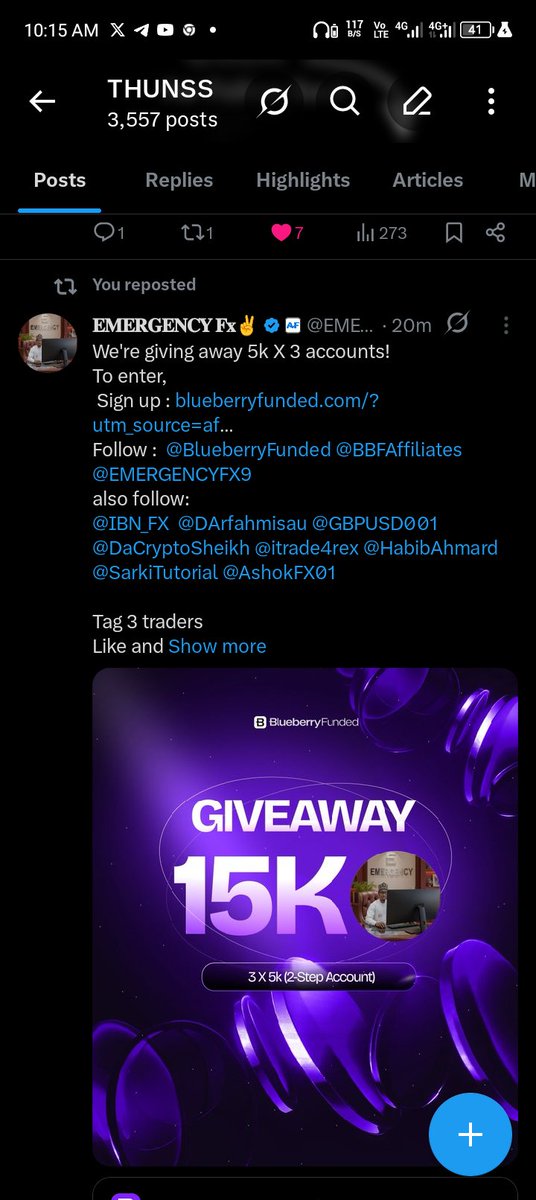 TolaMoses09's tweet photo. @EMERGENCYFX9 @BlueberryFunded @BBFAffiliates @IBN_FX @DArfahmisau @GBPUSD001 @DaCryptoSheikh @itrade4rex @HabibAhmard @SarkiTutorial @AshokFX01 All done. 

@DRealDenarius
@CeciliaAny88170 
@DnrLegacy https://t.co/nEsLDwbl5r