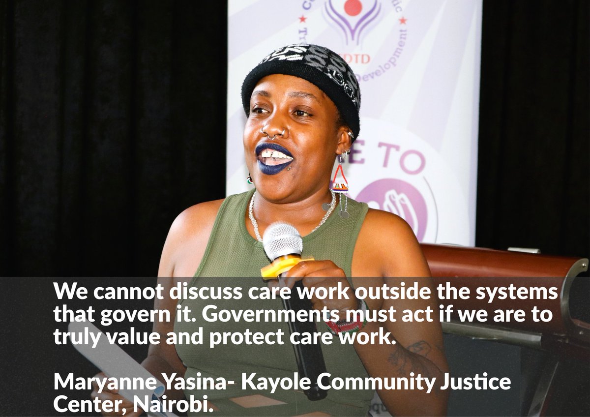 CDTDKenya's tweet photo. Care work does not exist in isolation, it is embedded in policies, economies, and institutions that determine its visibility, dignity, and worth.
@GAC_Corporate @OxfamCanada @oxfamkenya @YouthAliveKenya
#TimetoCare #CareWork #CareEconomy #CareMainstreaming #GenderEquality #SocialJustice #DecentWork #UnpaidCareWork #CareJustice #PublicPolicy #WomenAndWork #EconomicJustice #HumanRights #GovernmentAccountability