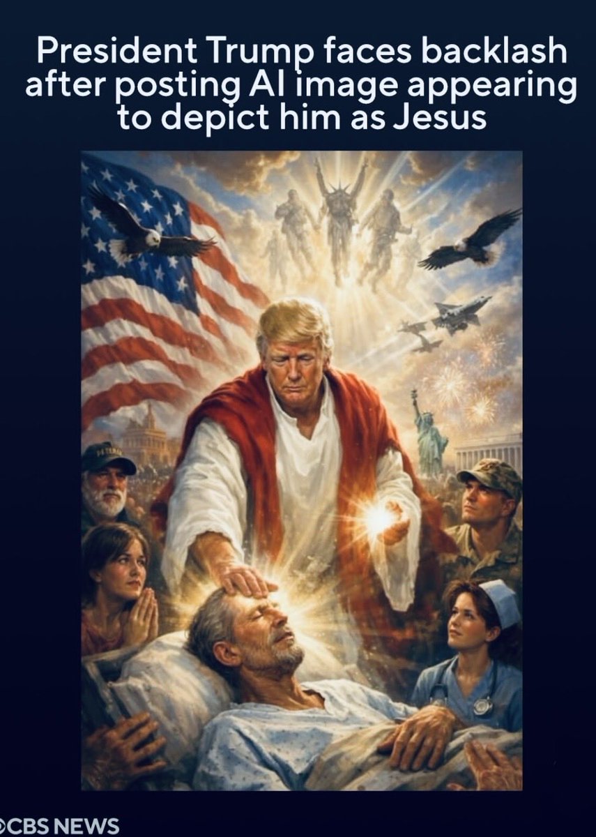 Die Demenz-Orange hat Probleme mit Internationalen Reaktionen, weil er sich als Jesus gepostet hatte!

Ich hab die PK gesehen:
Er meinte, er hätte „sich als ARZT darstellen“ wollen, da er der ganzen Welt, allen Menschen helfe!

Was für ein peinlicher, unwürdiger Affenzirkus.