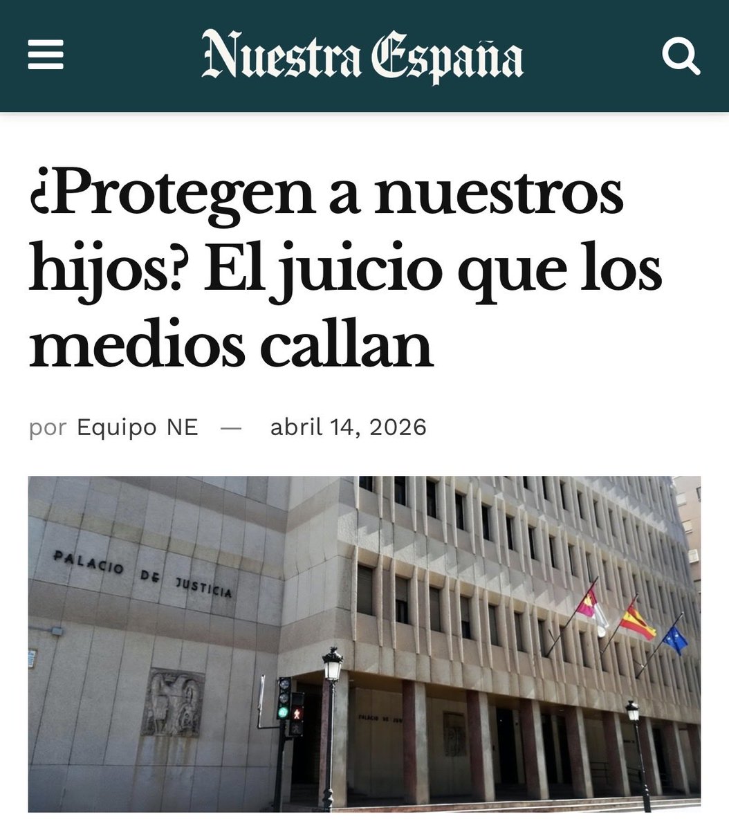 multicanalradio's tweet photo. 🟥Agresión terrible en Albacete
¿Protegen a nuestros hijos? El juicio que los medios callan
👉https://t.co/oQGwQdSOlY
¡Síguenos para más noticias!
#NuestraEspaña #Noticias #Opinión #Albacete #JusticiaReal #StopTrata #InmigraciónIlegal #FronterasSeguras #Sucesos https://t.co/o4cu5Vbtmd