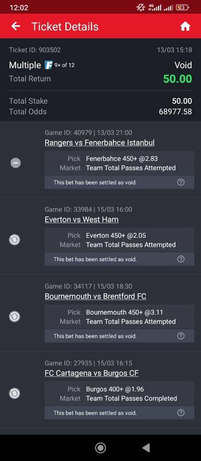 Davepuntz's tweet image. Sportybet void all his ticket and logged him out after winning 3.5million wit 50# stake 😳😳😳 really bad