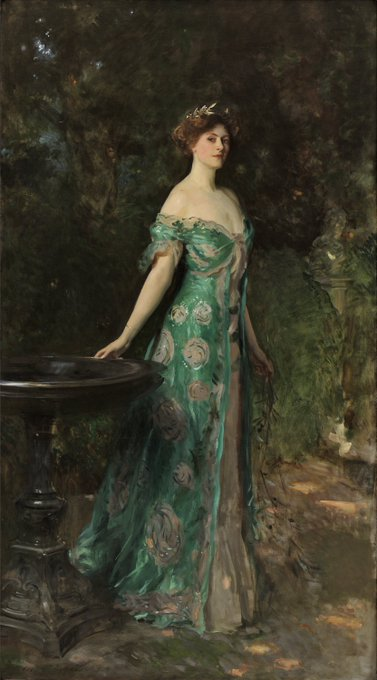 ProfesorJonk's tweet image. "Un artista que pinta un cuadro debería tener a su lado a un hombre con un garrote para golpearle en la cabeza cuando el cuadro esté terminado".
John Singer Sargent.
Artistas que admiramos.
#Efemeride #arte #pintura