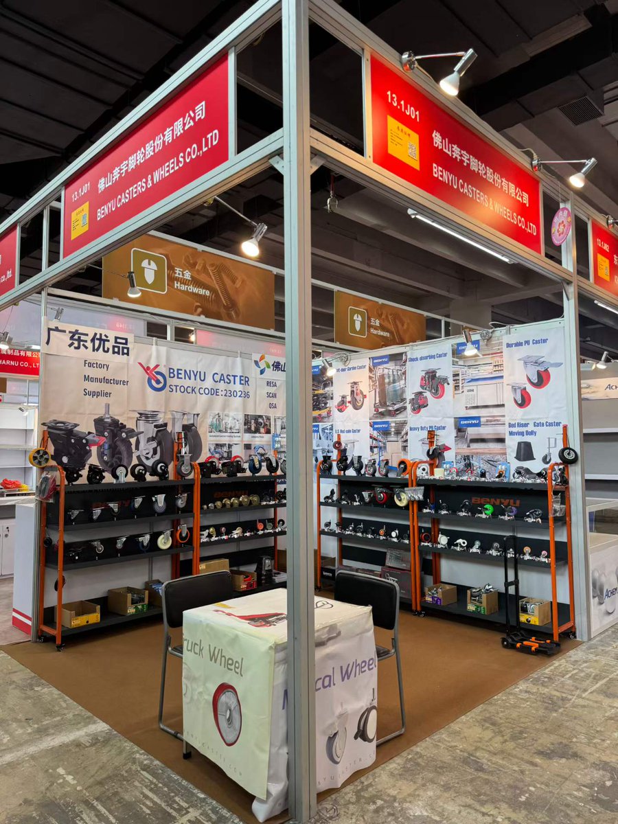 Roundworldltd's tweet photo. Sincerely invite you to attend 139th Canton Fair~
✔Booth No: 13.1J01
✔Add : Pazhou B area
✔Date: April 15-19th, 2026
BENYU CASTERS &amp; WHEELS CO.,LTD
#Cantonfair
#Guangzhou https://t.co/kJjJ77xynt