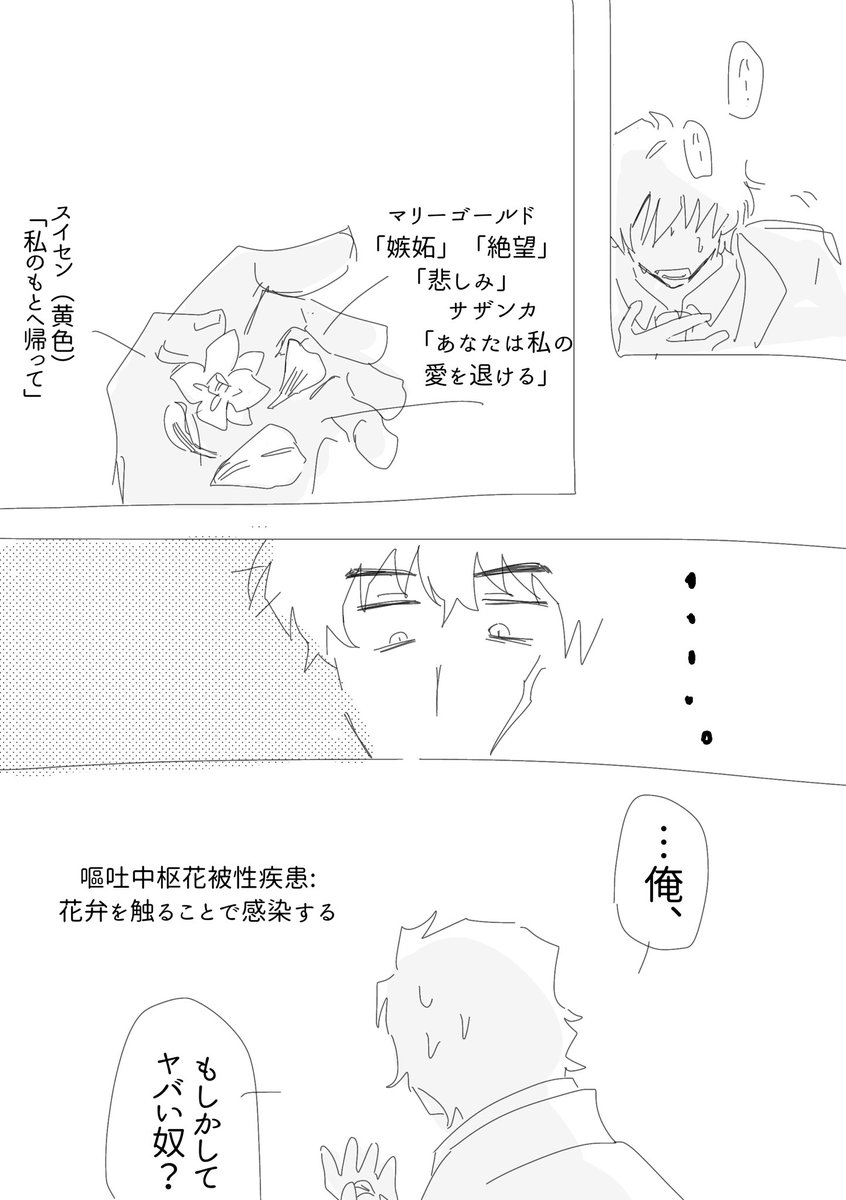 花吐き病パロスティレオつづき