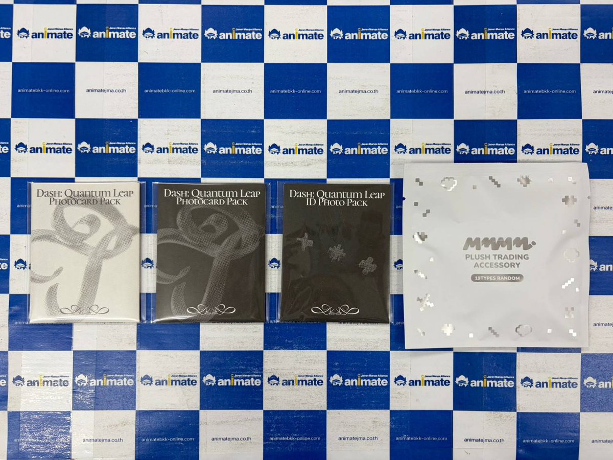 animatejma_bkk's tweet image. สินค้าเข้าใหม่จาก PLAVE

2025 TOUR ENCORE 
-PHOTOCARD PACK CHROMADRIFT (ได้รับครบทุกเมมเบอร์) ราคา 250 บาท
-PHOTOCARD PACK DASH (ได้รับครบทุกเมมเบอร์) ราคา 292 บาท
-ID PHOTO PACK (ได้รับครบทุกเมมเบอร์) ราคา 292 บาท

-MMMM PLUSH TRADING ACCESSORY (สุ่มจาก 19 แบบ) ราคาสุ่มละ 188