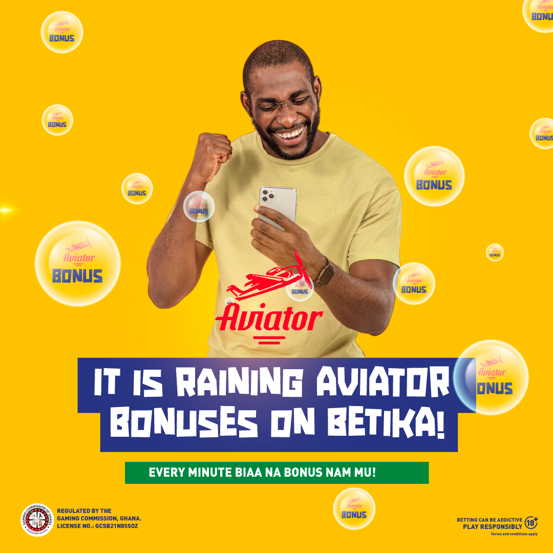 Betika_Ghana's tweet image. Play Aviator on Betika and keep an eye on the chat section for random showers of GHS 5 and GHS 12 free bets every day. Be quick to click 'CLAIM' and secure your share of the bonuses. Play here: bit.ly/3lNY1Tc #Betikagh #RefernChop #Aviator #AviatorRains #BetikaApp