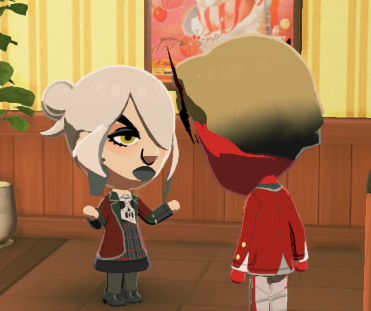 257gon_'s tweet image. i still have to make her outfit properly but here's graves properly