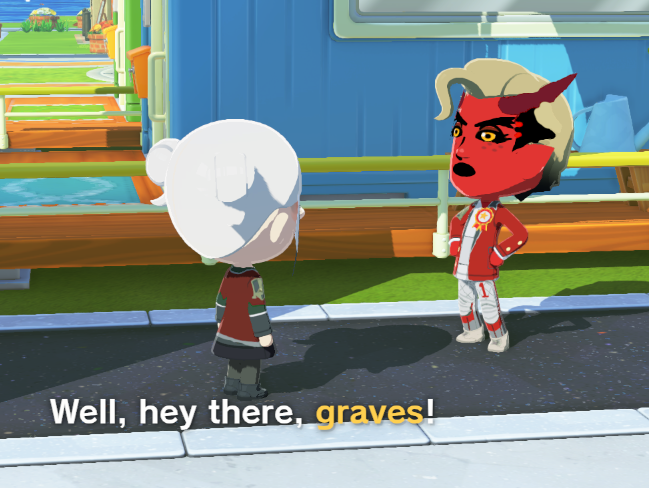 257gon_'s tweet image. i still have to make her outfit properly but here's graves properly