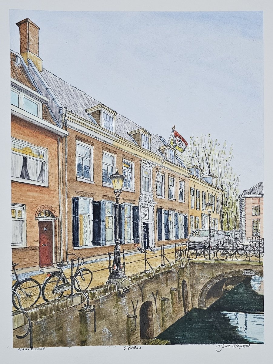 HeystekJ's tweet image. #Thanks for the #likes &amp;amp; #retweets #watercolor #CSVeritas #Utrecht #painting #art #artwork #arts #artshare #watercolour #aquarel