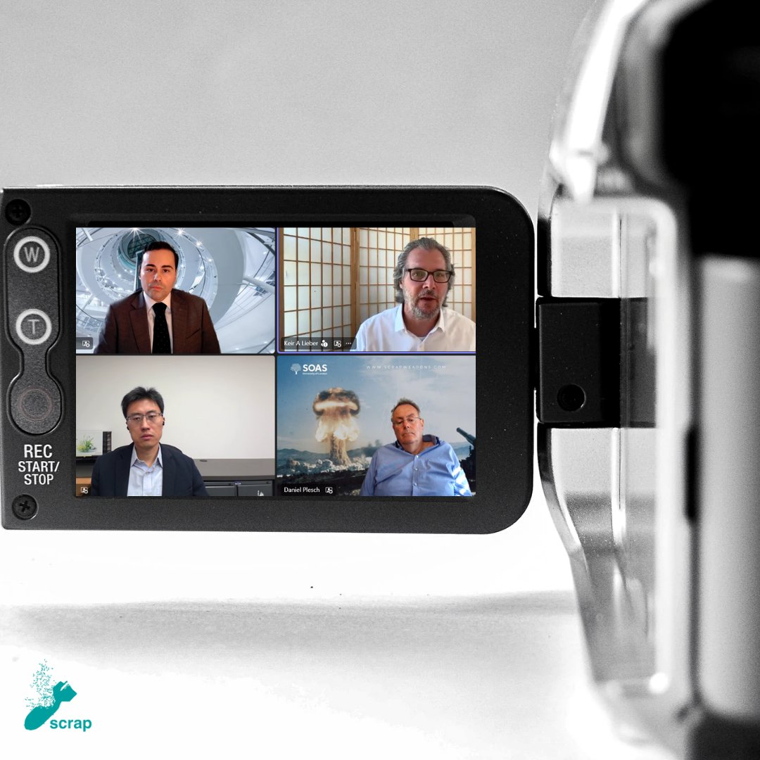 SCRAPweapons's tweet photo. ICYMI

Watch the event recording of our webinar "Conventional Counterforce and Strategic Stability - Part 1" on our YouTube Channel 

https://t.co/nKHzWSuCrr 

Stay tuned for Part 2 of the series! https://t.co/wSzhWIAgAp