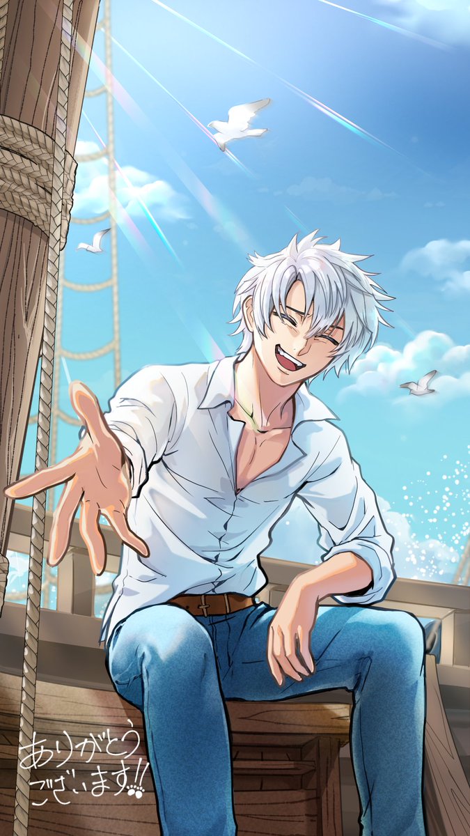 amd_aiay's tweet photo. 青い空青い海🌊
配信用背景のご依頼✧感謝です🐾🎨✨　#イラスト #海 https://t.co/C1dqLqTQgi
