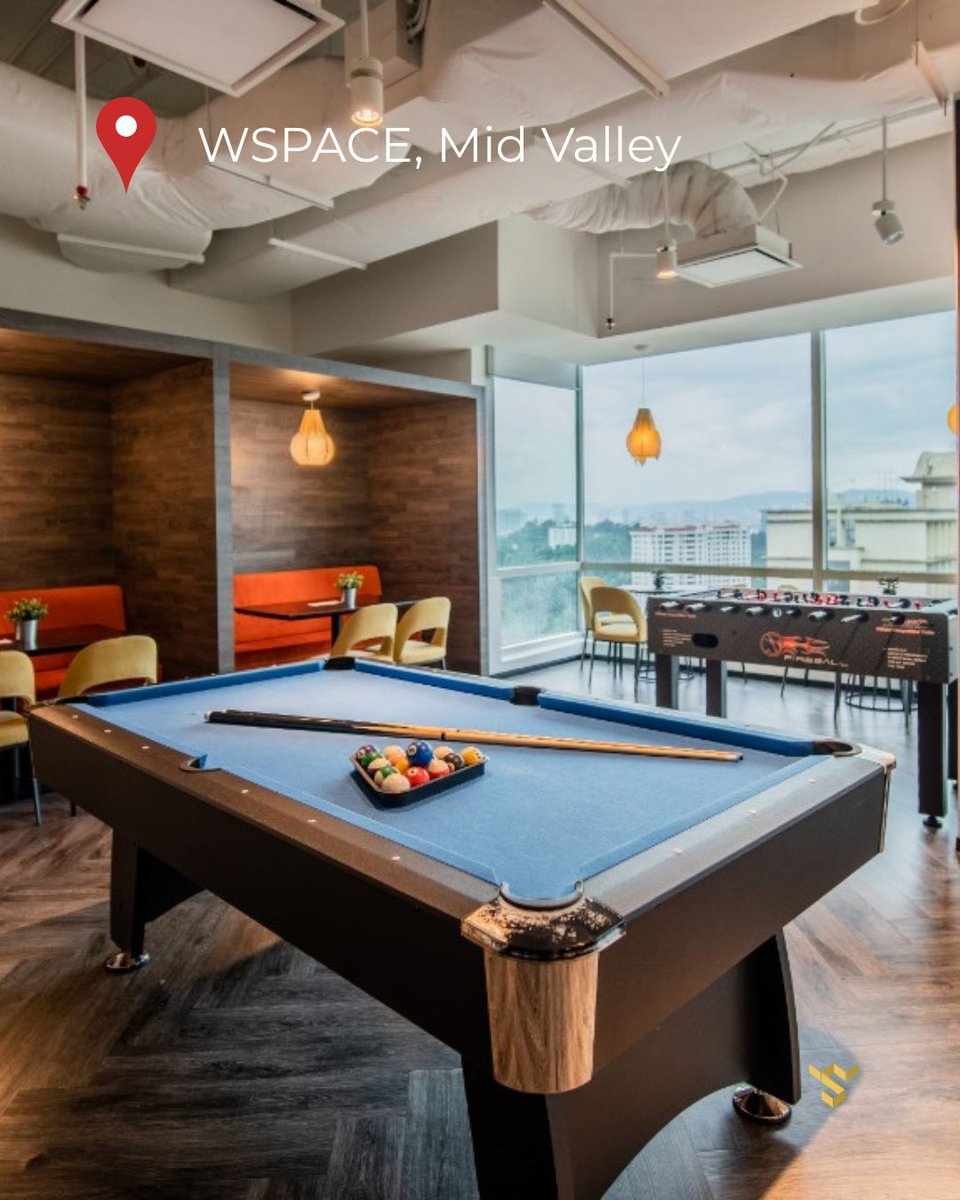 wspacekl's tweet photo. Take five, play a round 🎱
Work doesn’t have to be all serious. Refresh your mind with a friendly game of pool, challenge a coworker, and get back to your tasks energized and motivated. Only at our Mid Valley outlet. 
https://t.co/Mh4gNf7iJa 

#wspacekl #coworking #coworkingkl https://t.co/0jmNCk86f1