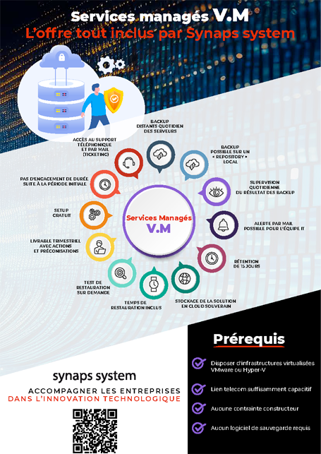 synapssystemfr's tweet photo. 🔐 Services managés V.M by @SynapsSystemfr
Flexibilité, facturation à l’usage &amp; sécurité renforcée 🚀
👉 Une offre MSP tout-en-un pour votre IT
https://t.co/BjpTWDxpqx #MSP  #Cybersécurité https://t.co/dtHzjOTq4k