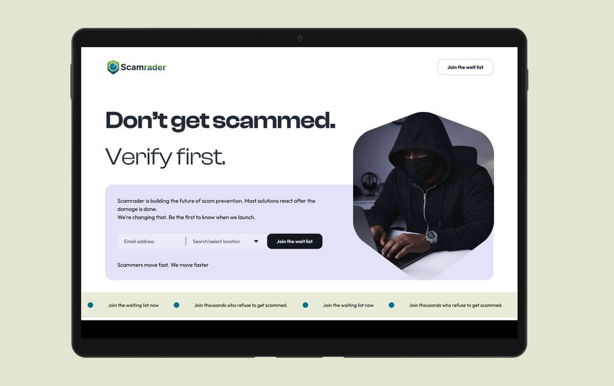 Scamrader | Anti-scam tweet media