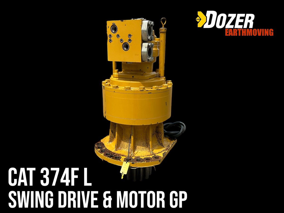 DozerEarth's tweet photo. CAT 374F Swing Drive & Motors FOR SALE At Dozer Earthmoving (Pty) Ltd!
Part Number - 378-9541 & 378-9542.
Compatible Models - CAT 374F & 374F L Excavators.
Condition Offered - Good Used, Inspected & Prepared / Fully Reconditioned with Warranty.
Part Of Machine - Hydraulic System.
Contact us today for details on available spares, machines for purchase, rental, or parts supply!
+27 (11) 452-1224 📞/ info@dozer.co.za 📧
*
*
*
*
*
#Caterpillar #CAT374F #CATExcavator #CATParts #CATComponents #MiningEquipment #MiningParts #ExcavatorParts #HydraulicSystem #SwingDrive #FinalDrive #HeavyEquipment #HeavyMachinery #Earthmoving #OpencastMining #SurfaceMining #MiningIndustry #MiningSupply #MiningSolutions #OEMParts #AftermarketParts #ReconditionedParts #EquipmentSales #EquipmentRental #GlobalMining #AfricaMining #MiddleEastMining #AustraliaMining #LatinAmericaMining #DozerEarthmoving